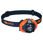 Peka HL200 Фара Оранжевый  Black / Orange  Bricoinn