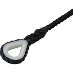 Plastimo 11767 30 m полиэфирная веревка Серебристый Black 10 mm