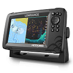 Lowrance R-9891652-000-15516-001 Hook Reveal 7 50/200 HDI ROW С обновленным преобразователем и базовой картой мира Черный Black