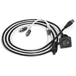 Jl audio 90698 90698 XMD-USB/3,5 мм-PNL Джек Черный Black