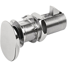 Купить Замок для шкафа овальный F.LLI Razeto & Casareto 800400O 4-27мм из нержавеющей стали и латуни 7ft.ru в интернет магазине Семь Футов