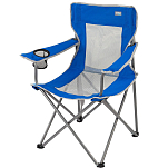 Aktive 52879 Складной Camping Стул Голубой Blue / Grey 64.5 x 49.5 x 82 cm