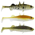 Westin P228-1004-220-UNIT Мягкий приманка Stanlet The Stickleback Shadtail Clear Water Mix 4g 75 mm 3 Единицы 10
