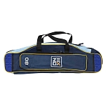 Zeox 7010032 дорожная сумка Standard Plus Reel-In 2 Sections Dark Blue / Light Blue / Yellow 137x25x15 135 cm
