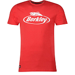 Berkley 1551355 Футболка с коротким рукавом Logo Красный Red 3XL