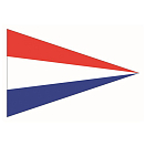 Купить Talamex 27104025 Dutch Triangle Pennant Белая  Red / White / Blue 30 x 45 cm  7ft.ru в интернет магазине Семь Футов