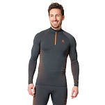 Odlo 196222-22200-L Высокопроизводительный водолазка Голубой India Ink L