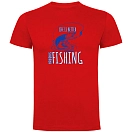 Купить Kruskis CA65500160C419 Футболка с коротким рукавом Life Is Better Fishing Red S 7ft.ru в интернет магазине Семь Футов