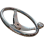 Lewmar 239-89700823 1/2 Сварной ореховый шлем Серебристый Silver 39.4 mm 