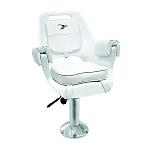 Wise seating 144-8WD007710 сиденье Deluxe Белая  White 66.67 x 45.08 x 59.05 cm