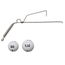 Купить Madcat SVS66104 Джиг-головка Golf Ball System  White 120 g 7ft.ru в интернет магазине Семь Футов
