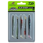 Daiwa 15100915 Мягкий приманка Real Slim Shady Live Set 160 mm 3 Единицы Baby Zander / Gold Perch / Real Perch