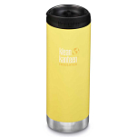 Klean kanteen 1005677 Insulated TKWide 473ml Coffee Кепка Термо Желтый Buttercup