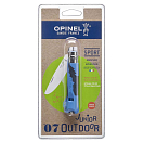 Купить Opinel 2140 Nº08 Outdoor Junior Карманный нож  Blue 7 cm 7ft.ru в интернет магазине Семь Футов
