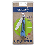 Opinel 2140 Nº08 Outdoor Junior Карманный нож  Blue 7 cm