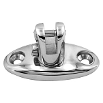 Talamex 72132548 Крепление на палубу 360° Silver 12x10x10