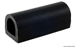 Профиль 70x70мм 2м для обработки молов, причалов и причальных свай из чёрного ПВХ, Osculati 44.020.00