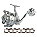 Ryobi fishing 8412119149396 джиговая катушка Safari Metaroyal Silver 20x20x15 5000A