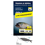 Jatsui D3400128 Serra XL Связанные Крючки  Grey 4/0-5/0