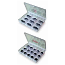 Купить Stonfo 271S 15 Отсеки Легкий магнитный ящик для снастей  Clear 15 x 10.8 x 2.6 cm  7ft.ru в интернет магазине Семь Футов