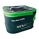 Купить Maver 6109008 Mega Warm Bait Eva Чехол  Black / Green 15 x 24 x 24 cm 7ft.ru в интернет магазине Семь Футов