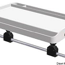 Tray for 25-mm Ø pulpit pipes 700x420 mm, 41.168.21