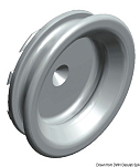 Очень низкопрофильная клипса Fastmount VL-F3 "мама" диаметр 25 мм белая 10 штук, Osculati 10.460.01