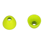 Baetis CCB55FC Коническая голова 10 единицы Желтый Fluor Chartreuse 5.5 mm 