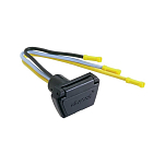Attwood ATW7648-7 12-24V Источник питания электродвигателей 3 Дирижеры женский разъем Золотистый Black