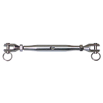 Talamex 09521112 Вилка такелажного винта Серый Silver 12 mm 