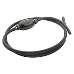 Can-sb MT510902 2 m Топливный шланг с лампочкой Серебристый Black 8 mm