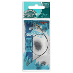 Mikado ZGJ04-25-15 Tungsten Jaws Лидер 25 см Голубой  Grey 15 kg 