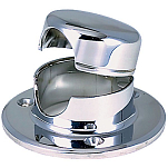 Perko 9-0757DP0CHR Поддержка веревочной палубы Серебристый Chrome 3 3/8´´ 