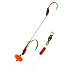 Wizard 79329-903 связанный крючок Surface Livebait Monster Classic Black / Green 7/0-9/0