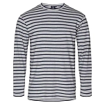 Sea ranch 11-7-305-9023-XXL Футболка с длинным рукавом Grenaa Grey Melange / SR Navy 2XL