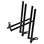 DAM SVS2919003 Heavy Duty Snag Ears Род Под Серебристый Black