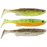 Savage gear SVS76973 Fat Minnow T-Tail Мягкая приманка 11g 40 единицы Motoroil Uv