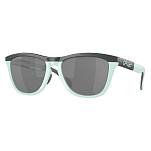Oakley OO9284-0355 Frogskins Range Солнцезащитные Очки Matte Carbon / Blue Milkshake Prizm Black/CAT3