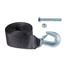 Купить Dutton-lainson 16-24270 Строп лебедки 2600 фунтов 7.62 m Серебристый Black / Silver 50.8 mm 7ft.ru в интернет магазине Семь Футов