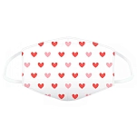 Generico 783201 защитная маска Hearts White / Pink / Red 23x13x15