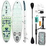 Funwater 83126 Надувной комплект для падлбординга SUPFW05D Green 91x38x20