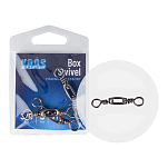 Koos 79730160 Catfish Box Вертлюги Бесцветный  Grey 6/0