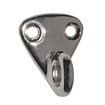 Forniture nautiche italiane 4848447 Кольцевая пластина Серебристый Silver 35 x 29 x 22 mm 