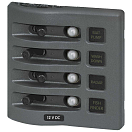 Купить Blue sea systems 661-4374 Weatherdeck Panel Circuit Breaker 4 Position Серый Grey 7ft.ru в интернет магазине Семь Футов