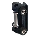 Rutgerson marine rs1531-11-10 коньки для подпруги 11 mm Black 12x12x10