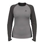 Odlo 111291-10792-l Базовый слой с длинным рукавом Natural Performance Grey Melange / Dark Grey Melange 30x25x2