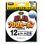 Duel 379589 Big Fluorocarbon 100 M Белая  0.370 mm 