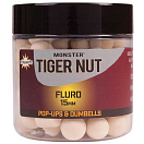 Купить Dynamite baits 34DBDY957 Monster Tiger Nut Pop Ups Белая  White Fluro 15 mm  7ft.ru в интернет магазине Семь Футов