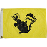 Taylor 32-1718 Glo Skunk Флаг Желтый  12 x 18´´ 