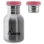 Laken BSA35P Бутылка из нержавеющей стали Basic Steel Plain Цвета крышки Серебристый Multicolor